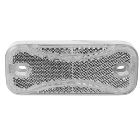 Durite LED HALO Marker Lamp With Reflex Reflector And Flying Leads - 12/24V