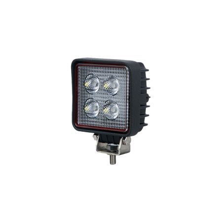 Durite Red Flood Beam LED Work Lamp - 12/24V