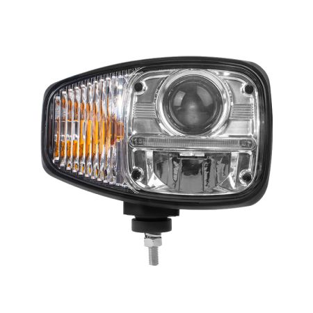 Durite LED Headlamp With DI & DRL (Right Side - For Right Hand Drive, Left Hand Traffic - 12/24V (fits JCB)