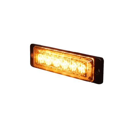 Durite Slimline High Intensity 6 LED Warning Light (20 flash patterns)