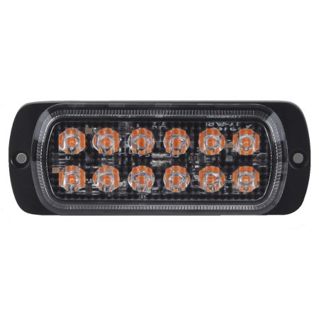 Durite R10 High Intensity 2 x 6 Amber LED Warning Light (19 flash patterns)