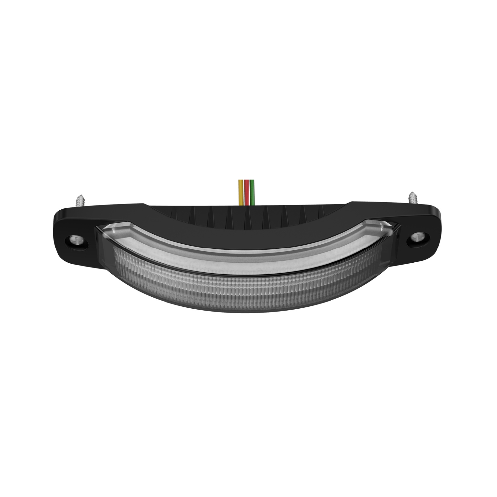 Explorer 18 LED Amber Warning Light – R65 Class 2 Strobe, 10–30V, Surface Mount, IP69K Rated