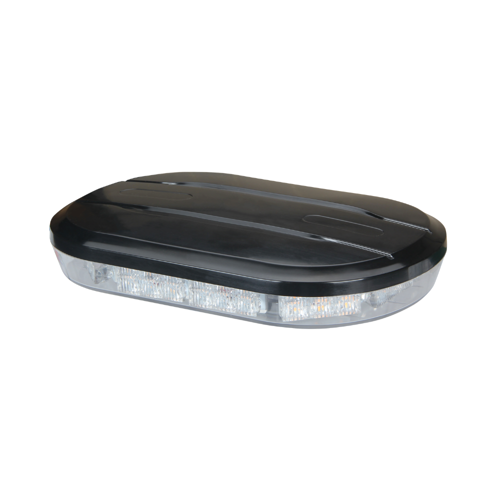 Sigma II Mini Master Blasé LED Warning Lightbar – 10" R65 Amber Beacon, Bolt Mount, 12–24V