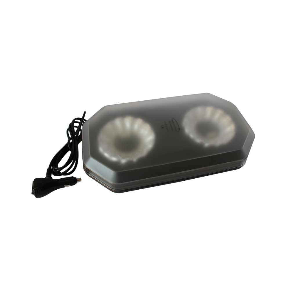 Sigma 16" LED Bolt Mount Lightbar – R65 Amber Warning Beacon, 12–24V