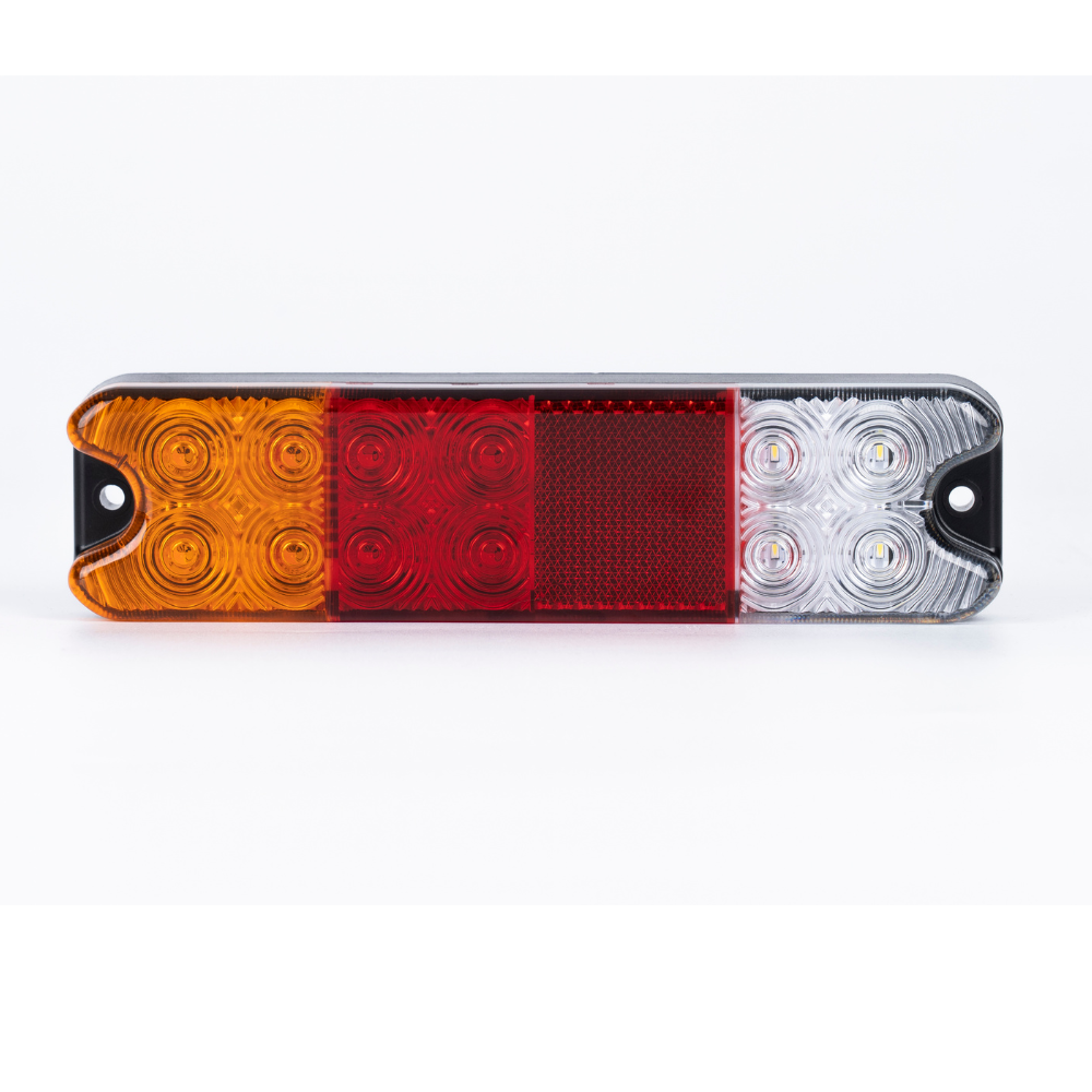 Explorer CA 7074 8" LED Rear Combination Lamp – Stop, Tail, Indicator & Reverse, 12/24V