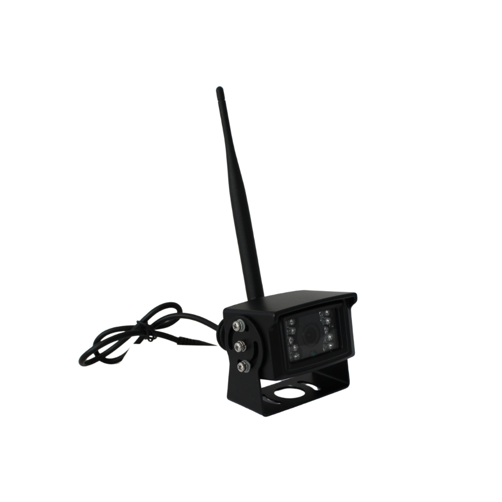7" Wireless Reversing Camera System – Quad Split HD DVR Monitor, 12–32V for Trucks, Vans & Motorhomes