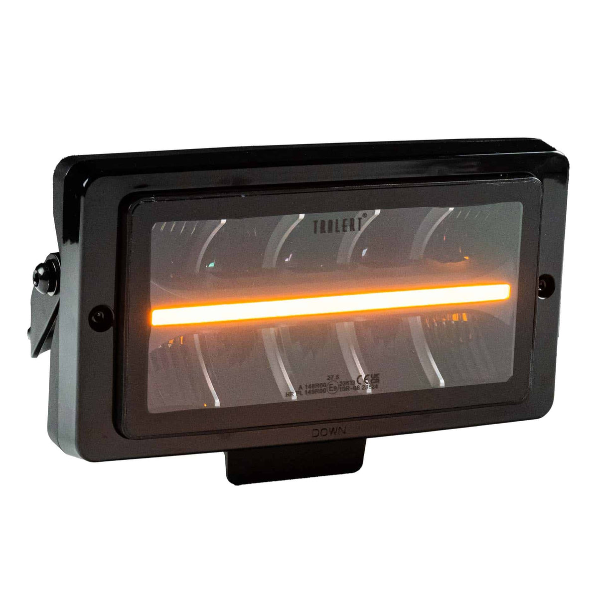 TRALERT® Atlas 220 LED Driving Lights – 12–24V with Dual Colour Position Light