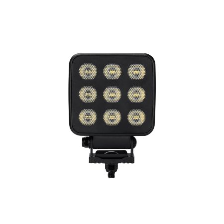 Durite 3.94" 90W LED Square All Black Work Lamp - 12/24V
