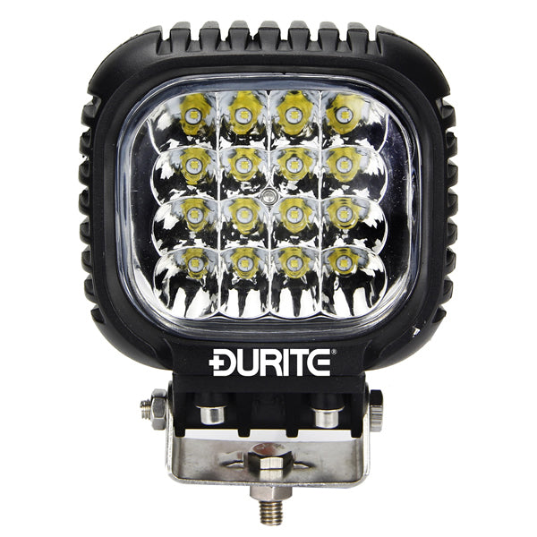 Durite 16 x 3W CREE LED Spot Lamp - Black 10-30V 3800lm IP67