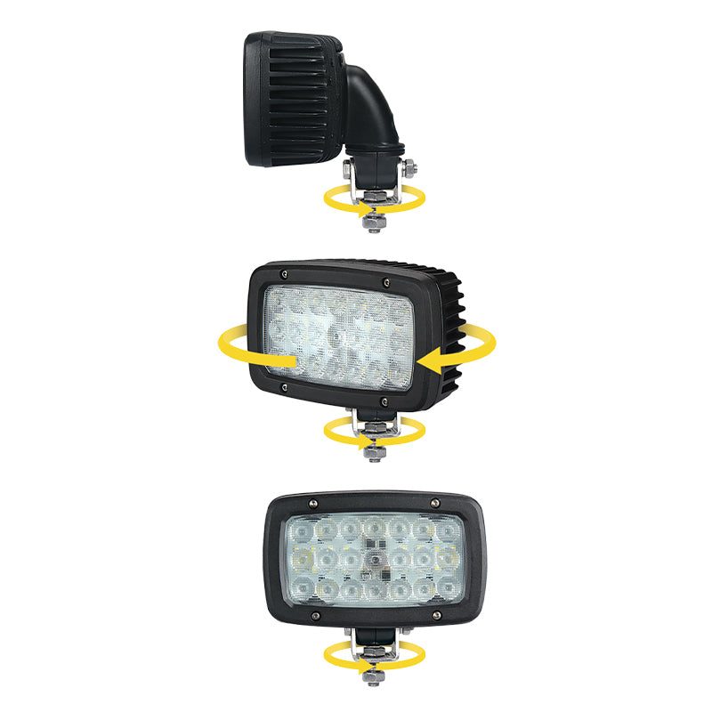LED Autolamps 63W Heavy-Duty Flood Lamp - 12/24V