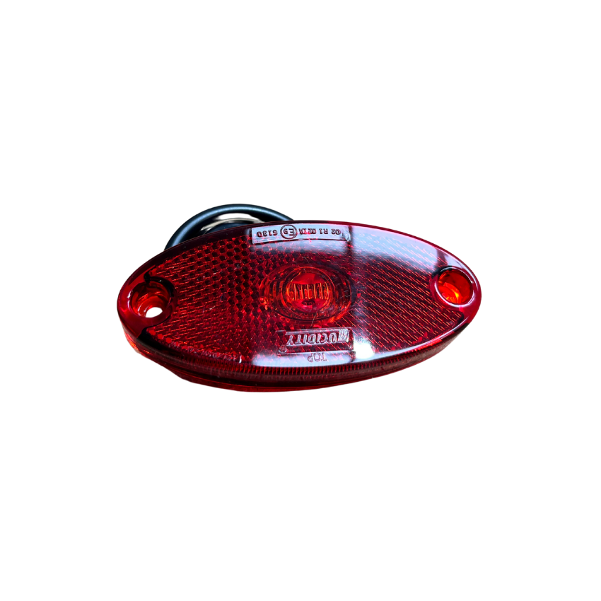Lucidity 26258R-V Trailer LED Rear Marker Lamp Surface Mount - Red