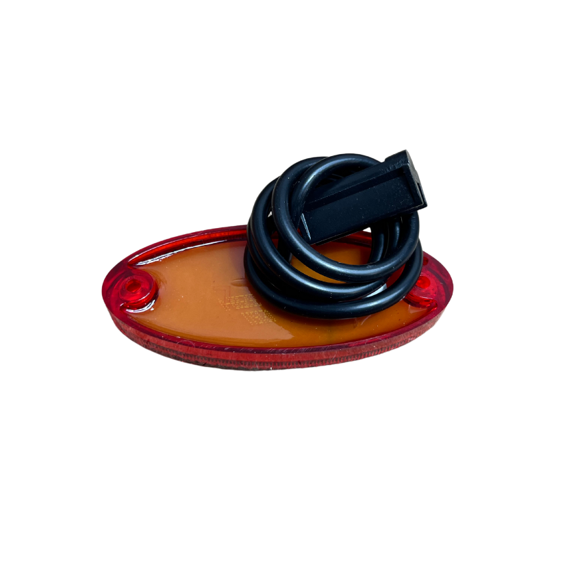 Lucidity 26258R-V Trailer LED Rear Marker Lamp Surface Mount - Red