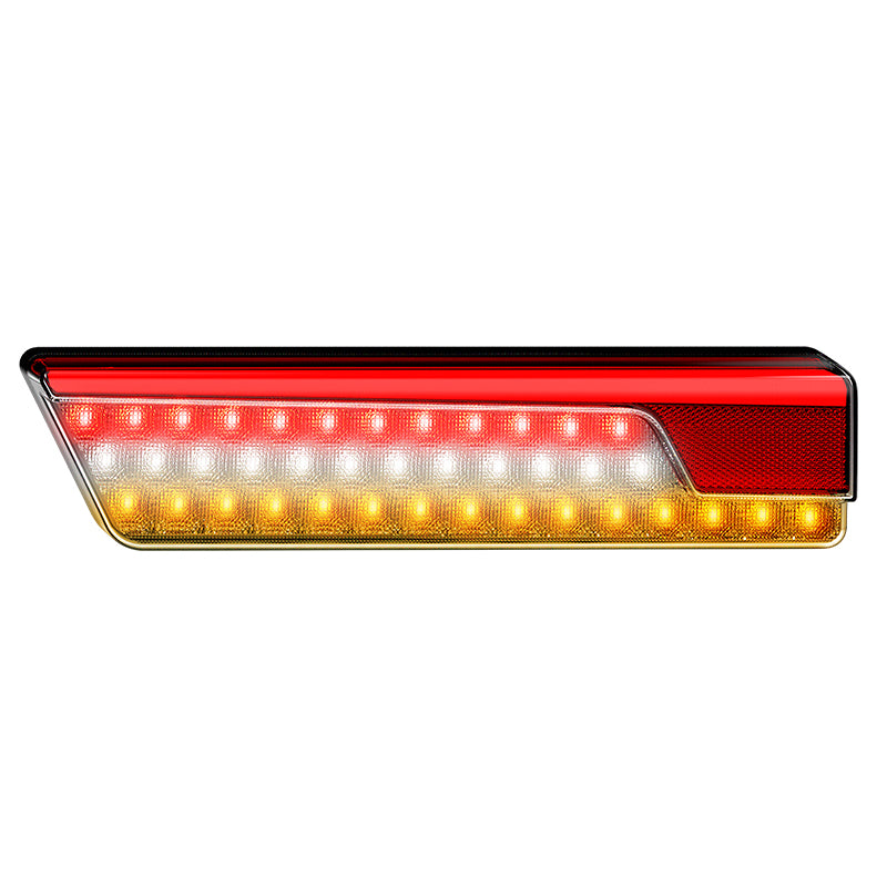 LED Autolamps Multifunction Rear Lamp With Dynamic Indicator - Chrome
