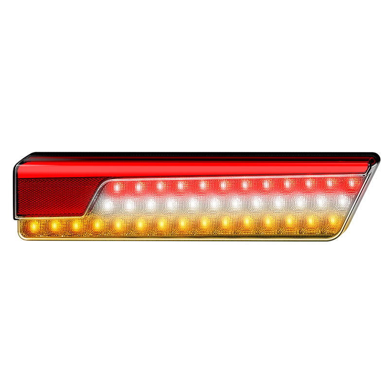 LED Autolamps Multifunction Rear Lamp With Dynamic Indicator - Chrome