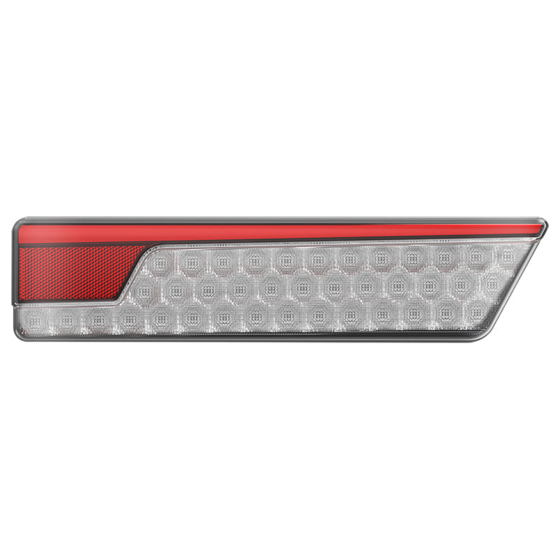 LED Autolamps Multifunction Rear Lamp With Dynamic Indicator - Chrome