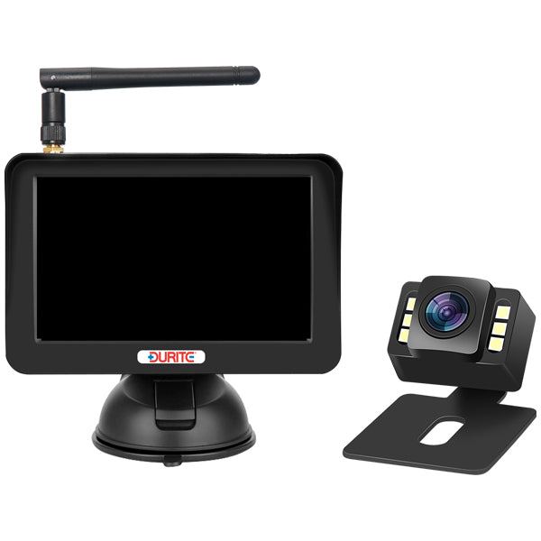 Durite 4.3” Wireless Camera System (2 camera inputs, incl. 1 x IP68 CMOS camera)