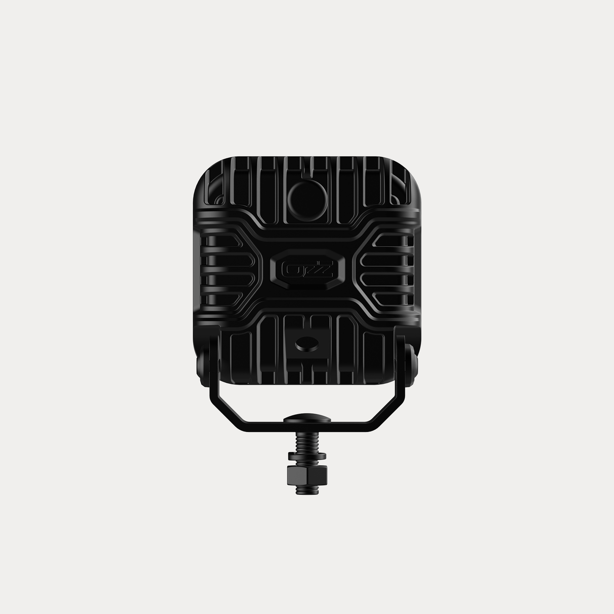 OZZ SQR 5" LED Work Light – Flood Beam with R65 Class 2 Warning Light, 12–24V