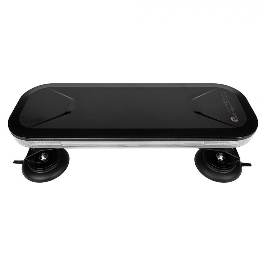 Truck LED ECE R65 Compact Strobe Warning LED Lightbar Amber Magnetic Mount - 560mm