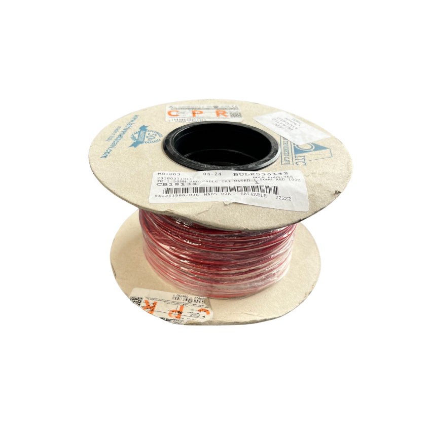 Single Core Tri Rated Red Thin Wall Auto Cable - 1.5mm²