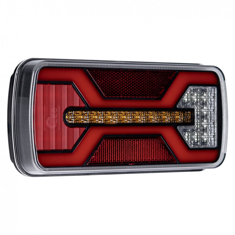 Truck LED X RANGE Rear Multi Function Trailer Combination Lamp - 12/24V