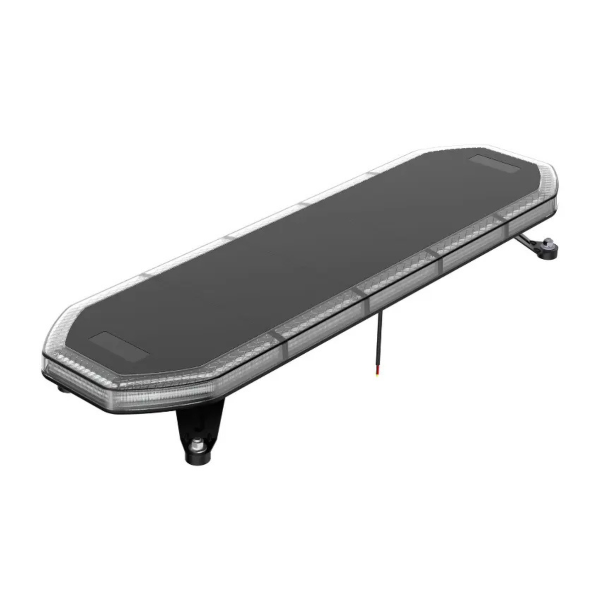 APEX Black Top 900mm Low Profile LED Lightbar – ECE R65 Chapter 8 Amber Warning Beacon, 10–30V