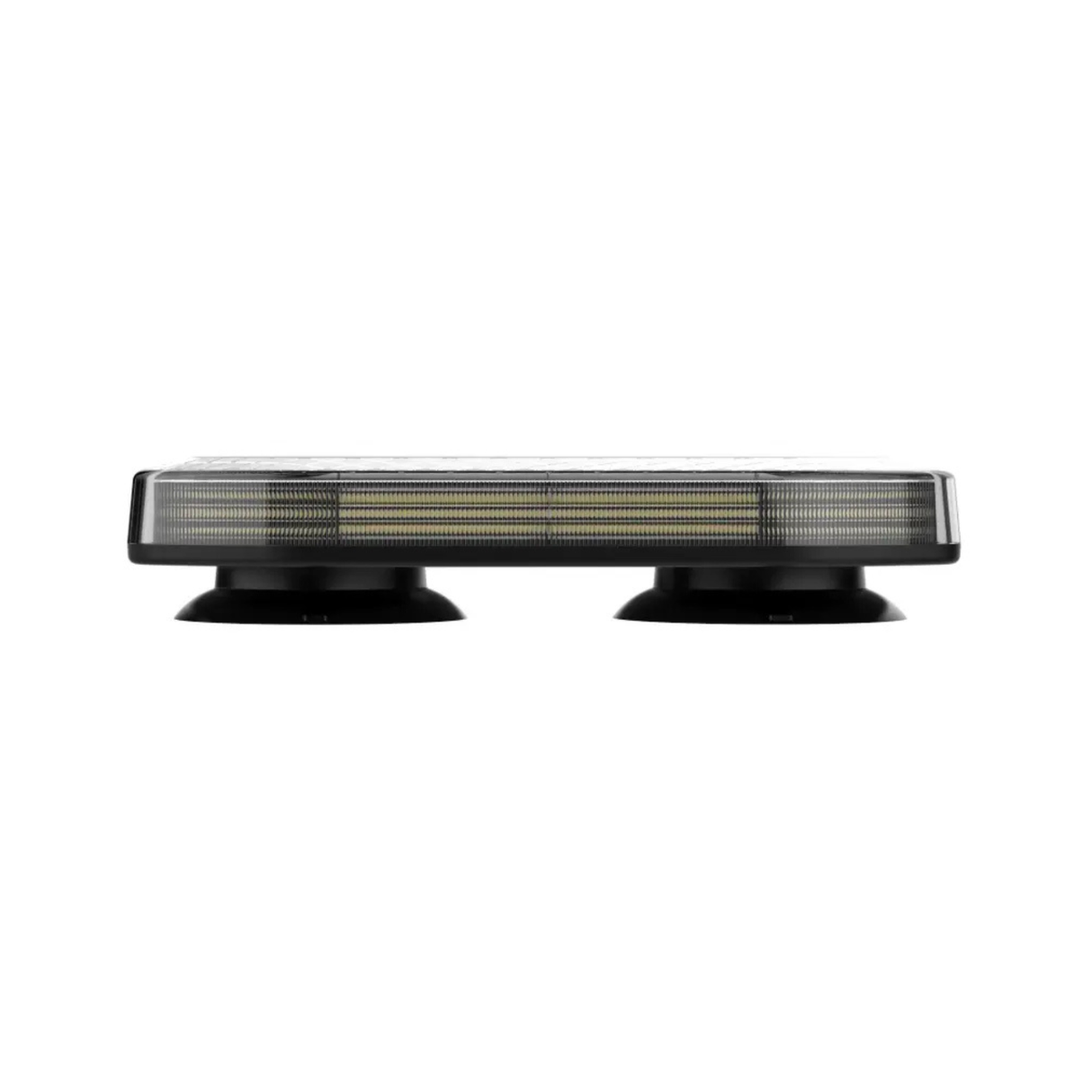 280mm Low Profile LED Mini Lightbar – ECE R65 Amber Warning Beacon, Magnetic Mount with Cigarette Plug, 10–30V
