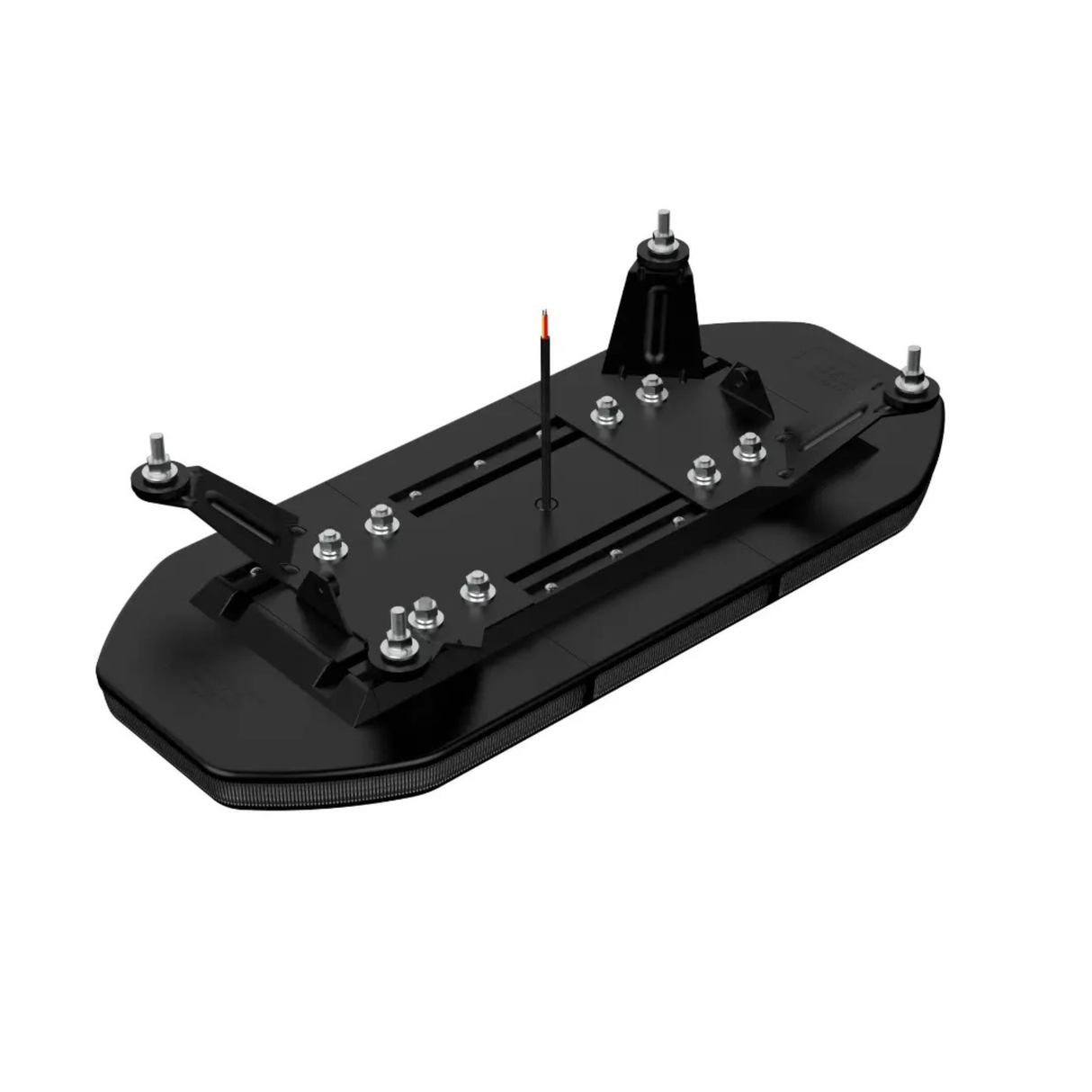APEX Smoked LED Warning Lightbar 600mm – Low Profile ECE R65 Amber Beacon, Smoked Lens, 10–30V