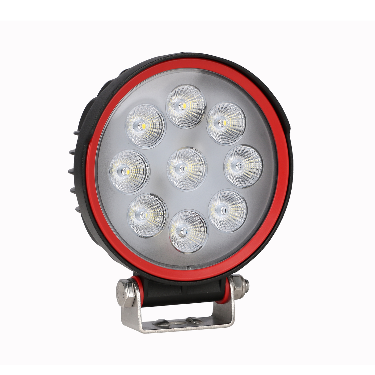 Essential Series LED Round Work Lamp 27W Flood Beam – 2430 Lumens, ADR & ECE R10 Approved, 9-32V