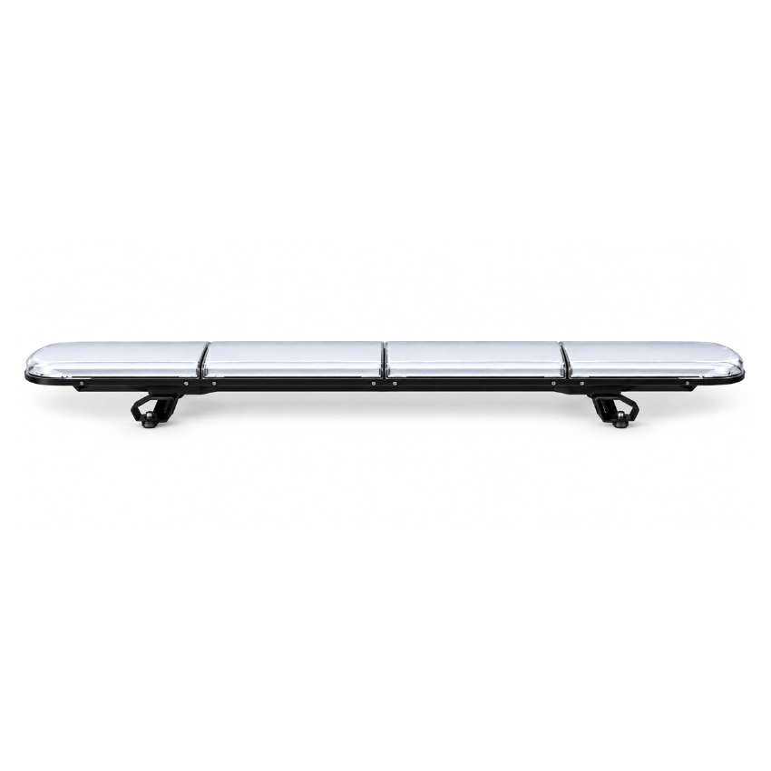 Essentials Clear Top LED Warning Lightbar 1200mm – Low Profile ECE R65 Class 2 Amber Beacon, 10–24V
