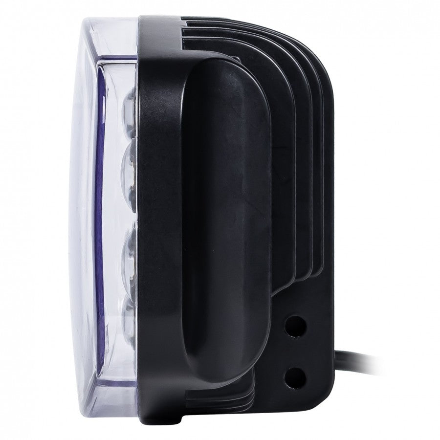 Truck LED X RANGE LED Driving Lamp with Position and Strobe Lamp - Oval