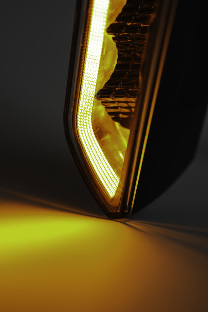 OZZ WR2 65 LED Work & Reverse Light – R65 Warning Lamp with Tail Light Function, 12–24V