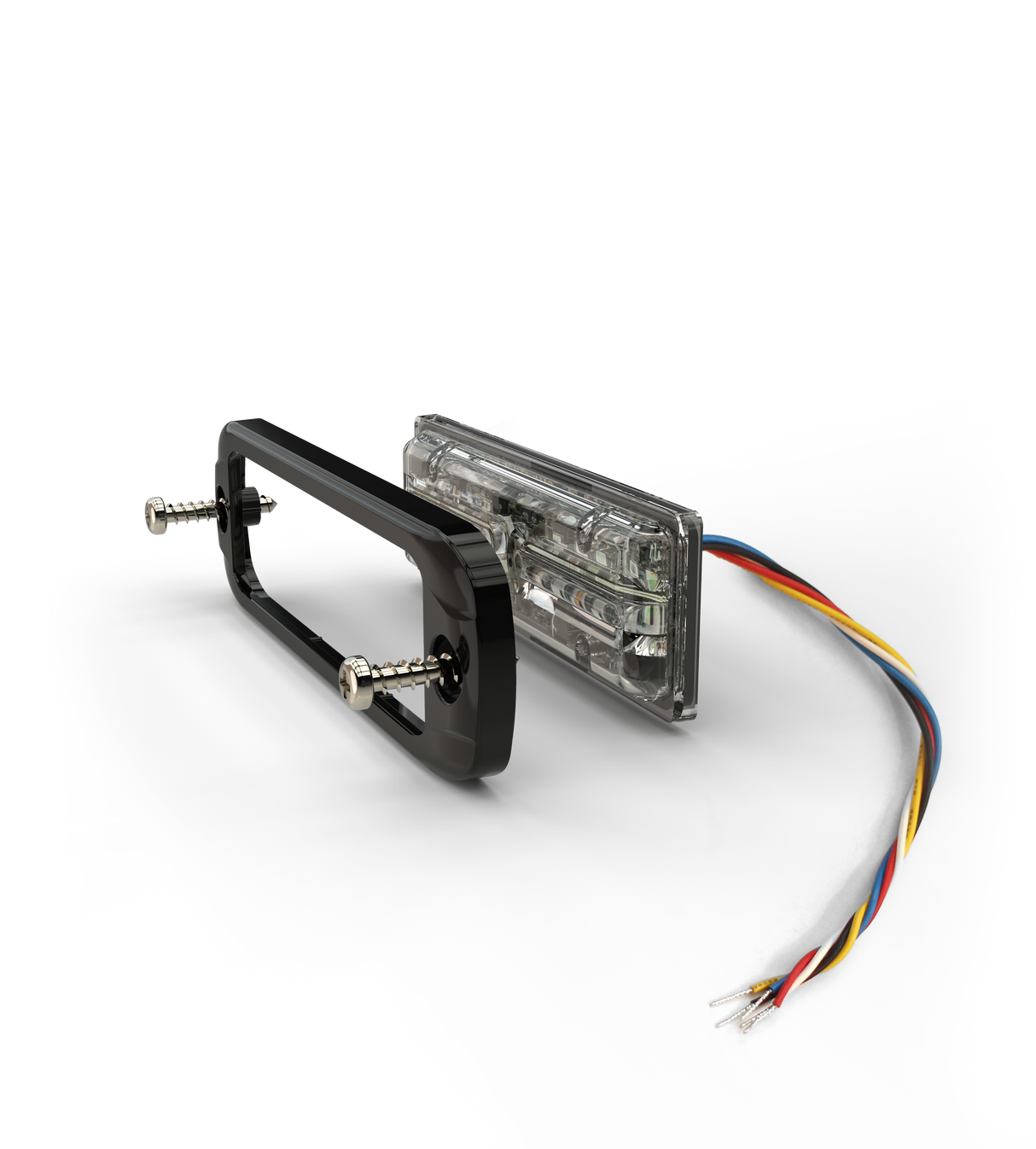 ECCO ESG Surface Mount Low Profile LED Strobe Lamp ED3802 Series - Dual Colour