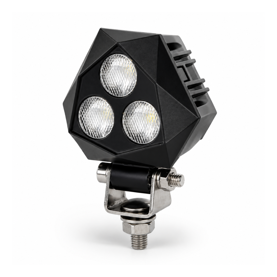 PRIZM™ 9W LED Mini Work Light – Compact Heavy Duty Flood Beam, 12/24V, ECE R10