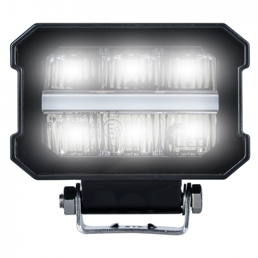 Truck LED Compact Square Driving Lamp with DRL Function