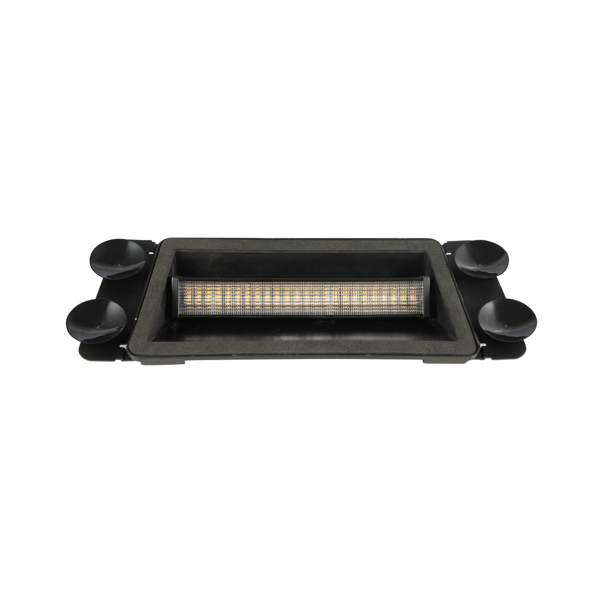 LAP Covert Internal LED Dashboard Warning Light 24 – ECE R65 Approved, Plug & Play, 10–30V - Amber
