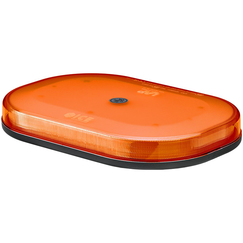 LAP Electrical ICE R65 Mini LED Lightbar (Amber Lens) - Magnetic - 248mm