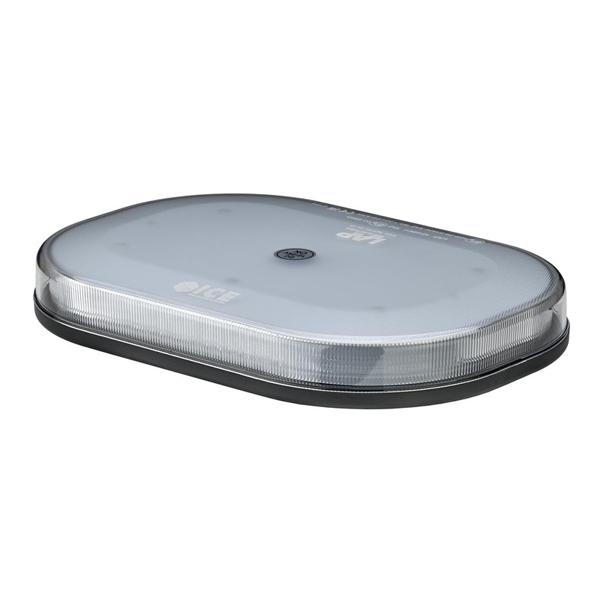 LAP Electrical ICE R65 Mini LED Lightbar (Clear Lens) - Single Bolt - 248mm
