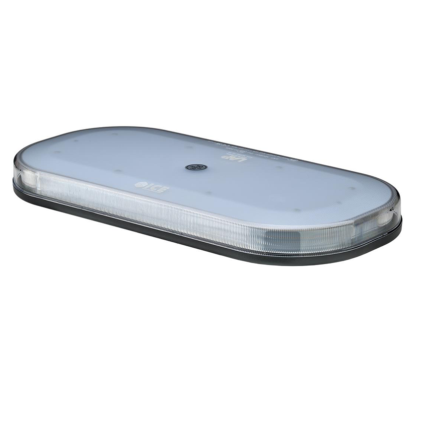 LAP Electrical ICE R65 Mini LED Lightbar (Clear Lens) - Magnetic - 363mm