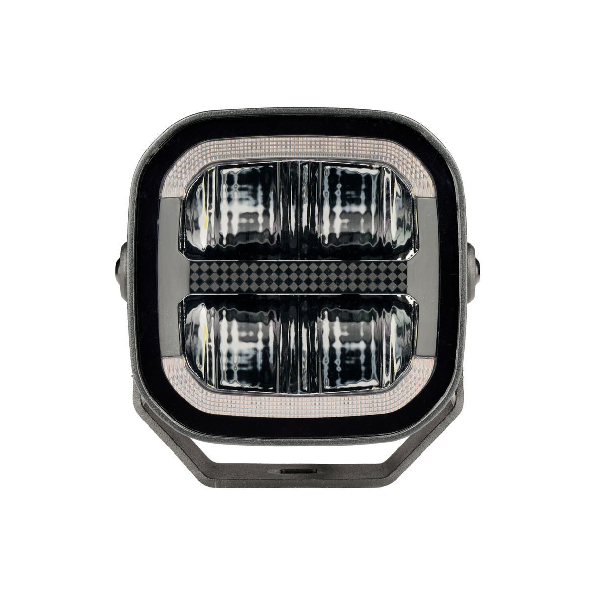 LAP Electrical 4" Round LED Driving Light – 4800 Lumen with Dynamic White & Amber Position Light, ECE Approved, 10–30V