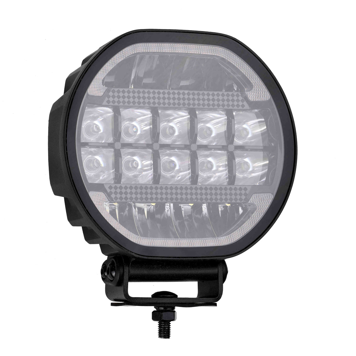 LAP Electrical OSRAM Round LED Driving Light with Off Road Boost Mode & Dynamic Start Up - 7"
