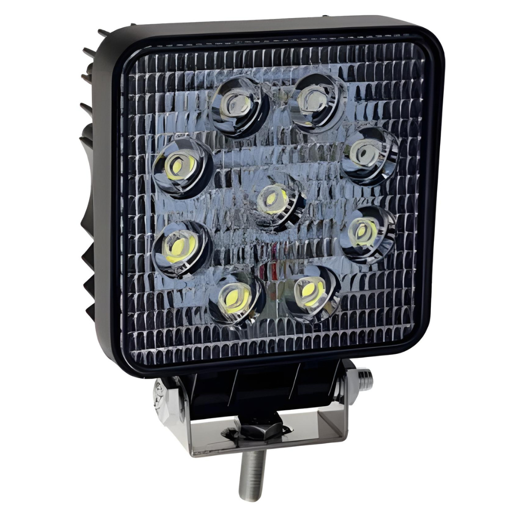 LAP Heavy Duty 27W LED Work Lamp – 1800 Lumen Flood Beam, ECE R10 Approved