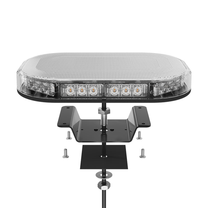 LED Autolamps MLB 246 Mini R65 Approved Compact LED Lightbar (Clear Lens) - Single Bolt