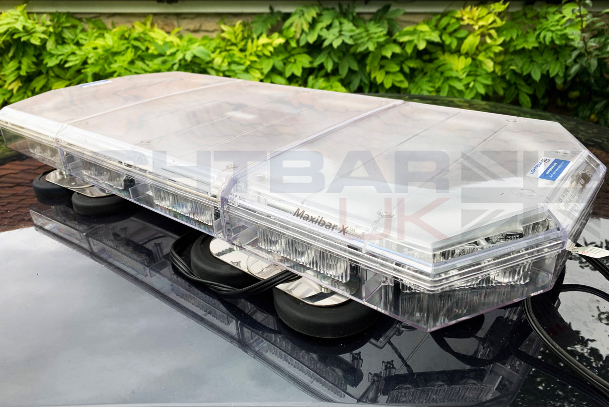 911 Signal F117 R65 LED Magnetic Lightbar Amber - 0.6m