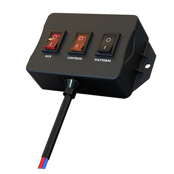 Durite Switch Panel For LED Light Bars - 12/24V