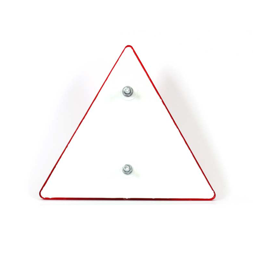 WAS UT-150 Red Triangle Reflex Reflector