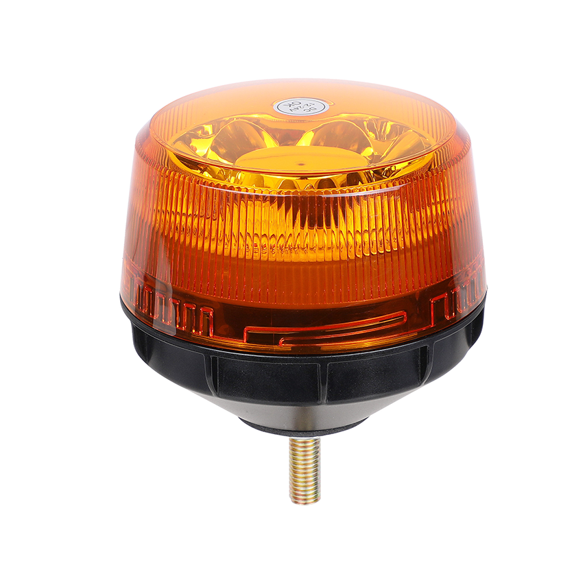 Low Profile Ultra Bright LED 211 Series R65 Flashing Beacon - Single Bolt Mount