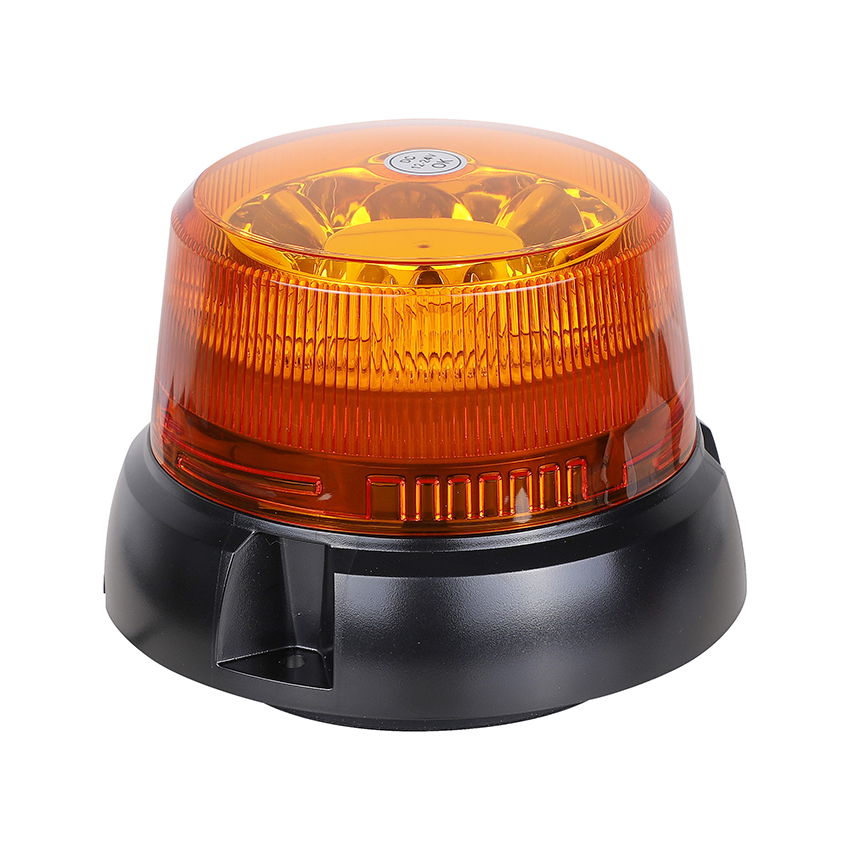 Low Profile Ultra Bright LED 211 Series R65 Flashing Beacon - Magnetic