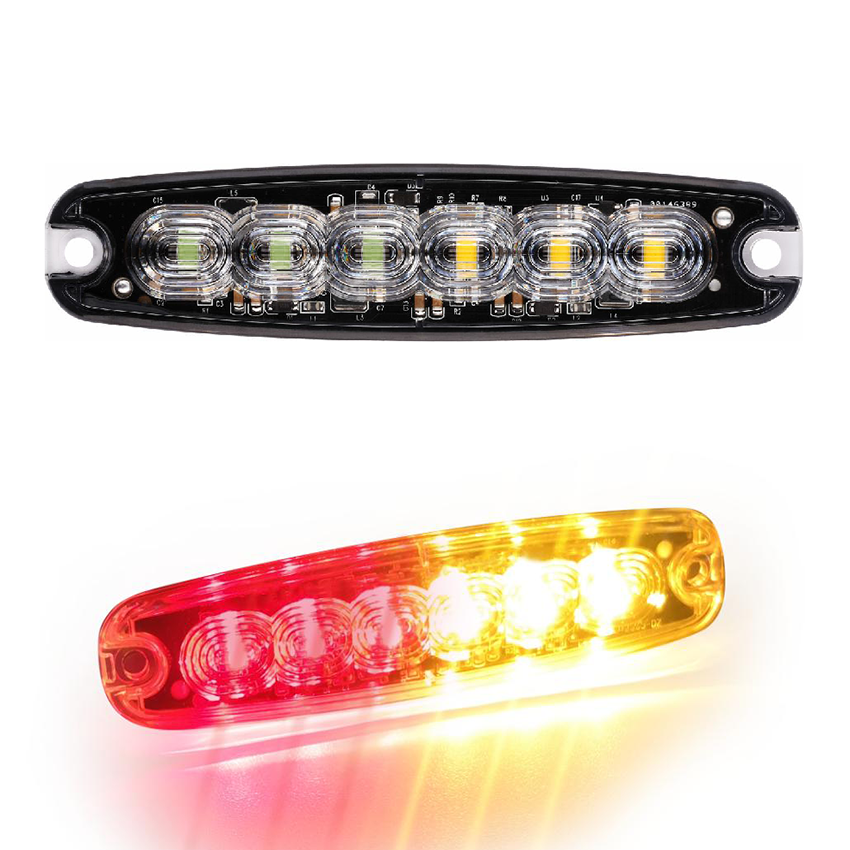 820 Series Low Profile LED Rear Combination Lamp – Stop, Tail & Indicator, 12/24V