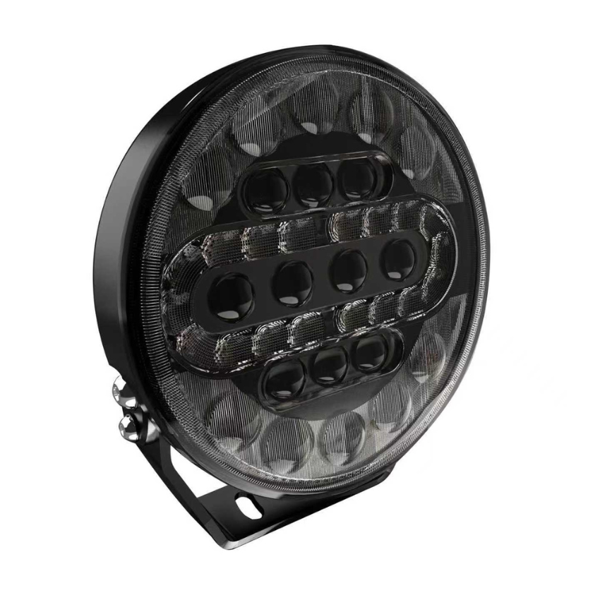 Odyssey 7" ECE R149 LED Driving Light with Position Light – 11,800 Lumens, 10-48V – Single Unit