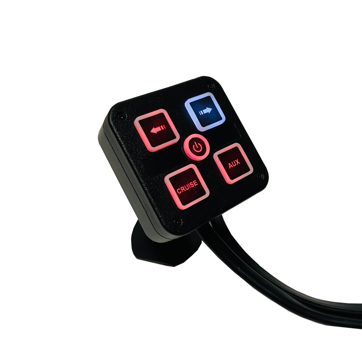 LED SB4 Soft Touch Illuminated Switch Unit for Vehicle Lighting